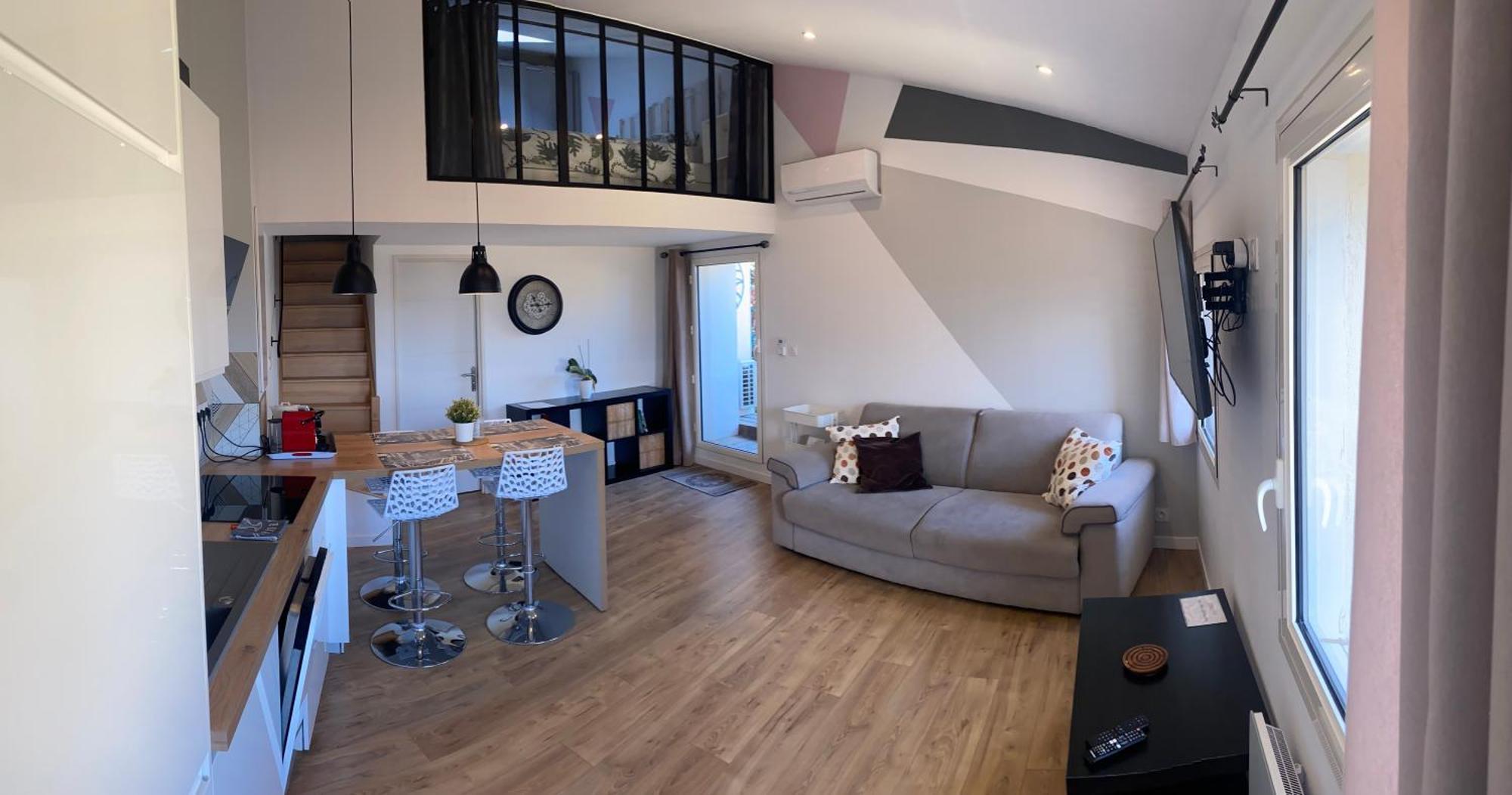Spacieux Duplex, Vue Mer Et Belle Terrasse Hyères Екстериор снимка
