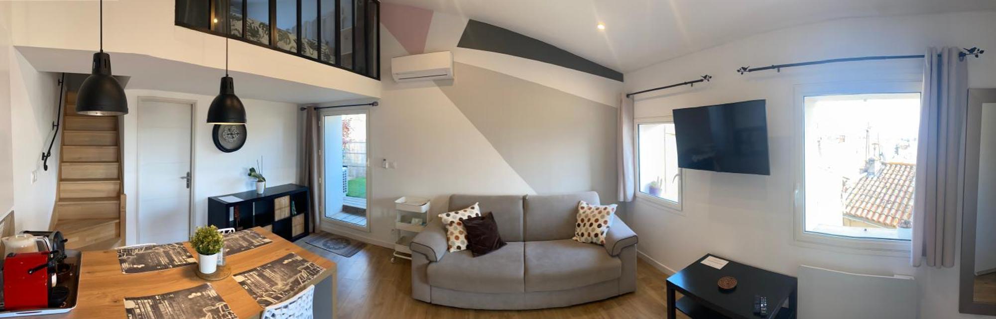 Spacieux Duplex, Vue Mer Et Belle Terrasse Hyères Екстериор снимка